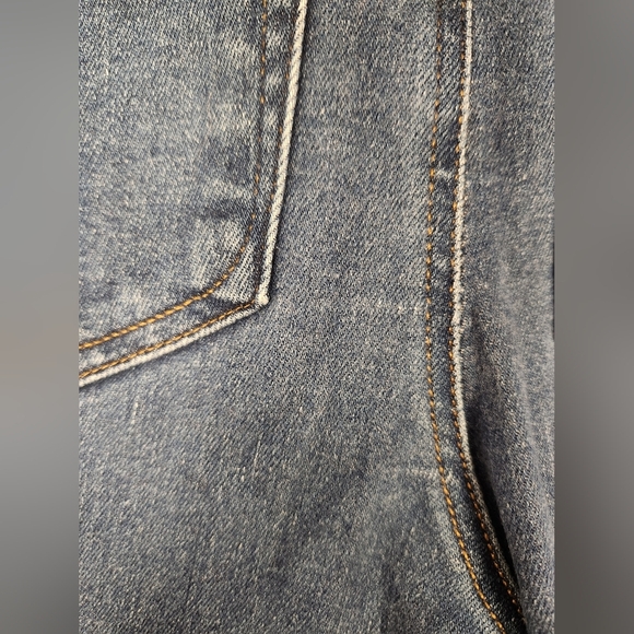 Good American Medium/Dark Wash Skinny Jeans 6-12 - Picture 9 of 12